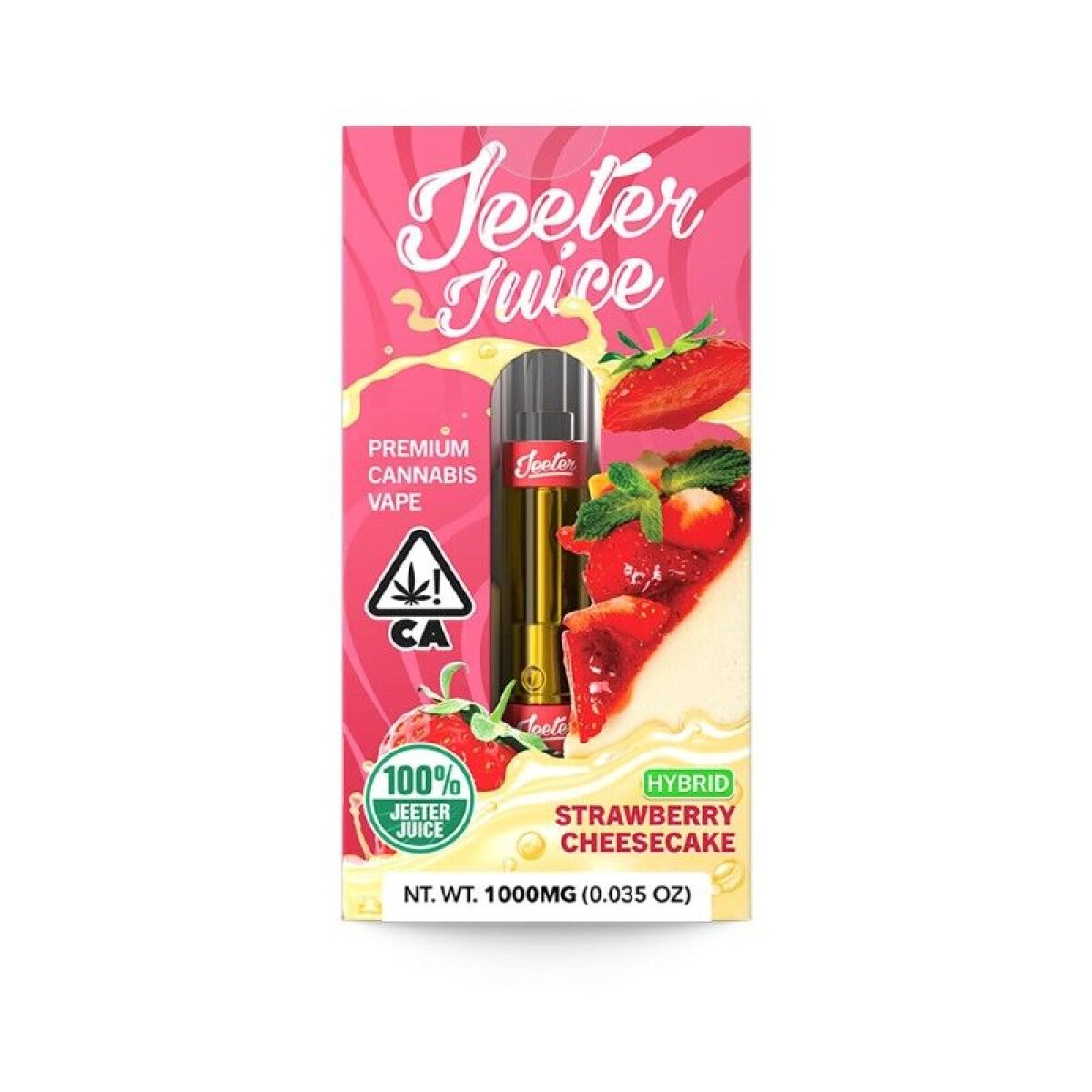 Buy Jeeter Juice Vape Cartridge Strawberry Cheesecake 1 Gram