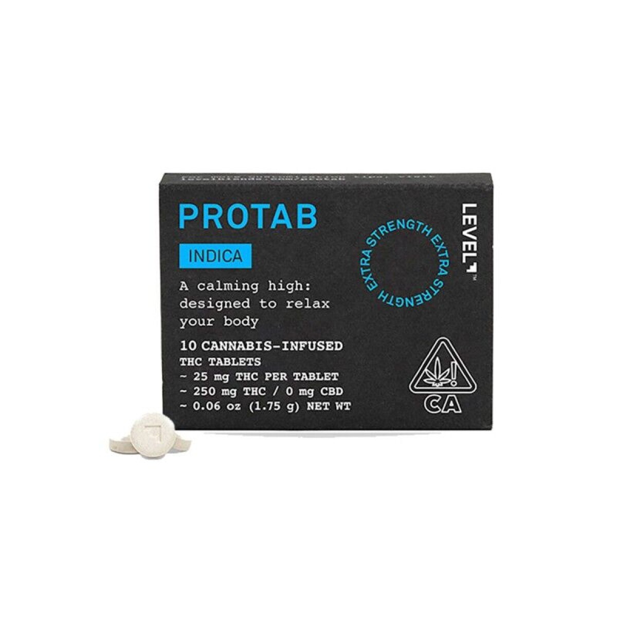 Buy Level - PROTAB - Indica - 250 MG Online | greenrush Delivery