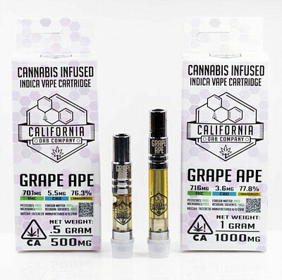 Buy CA DAB CO: GRAPE APE 1G Online | greenrush Delivery