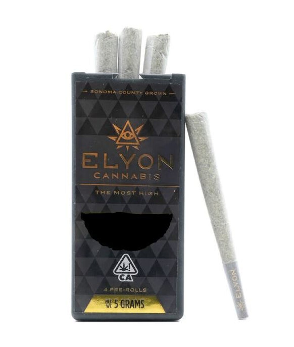 Buy Elyon 4 Pre Rolls 5 Grams Holy Grail Online Greenrush Delivery