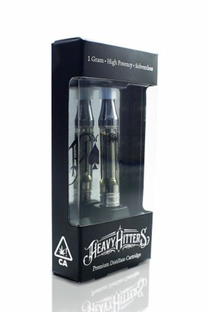 Buy Heavy Hitters Strawberry Cough 1g Cartridge Sativa 84