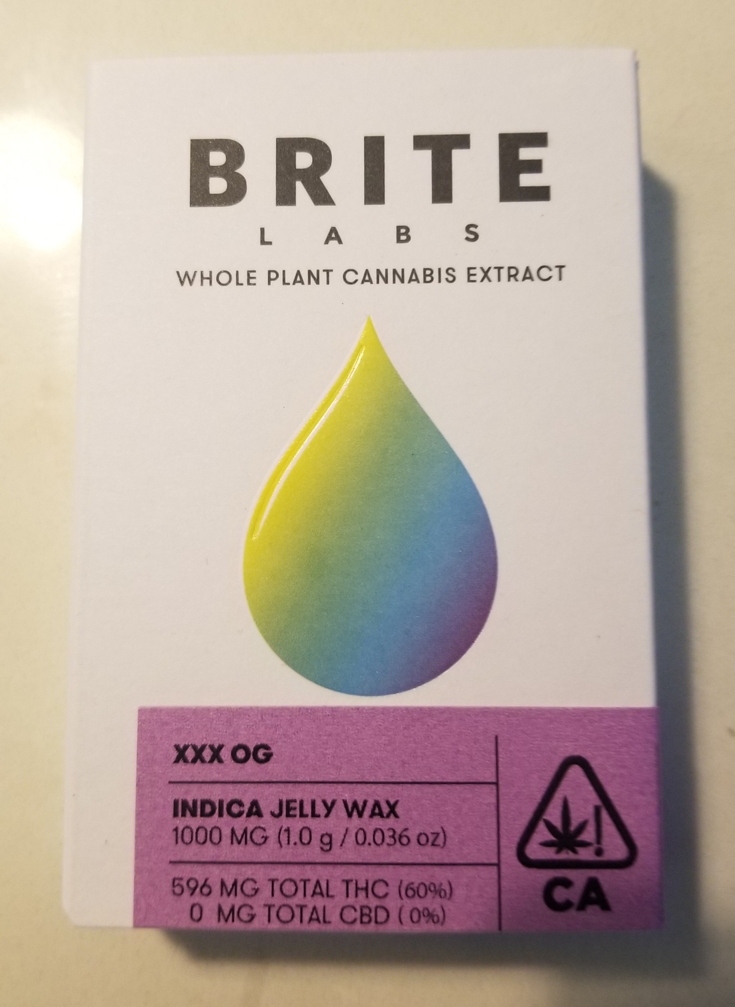 Brite Labs XXX OG Jelly Wax